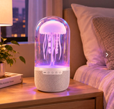 چراغ خواب و اسپیکر بلوتوثی عروس دریایی متحرک (مدل Sports Lights Jellyfish Speaker)